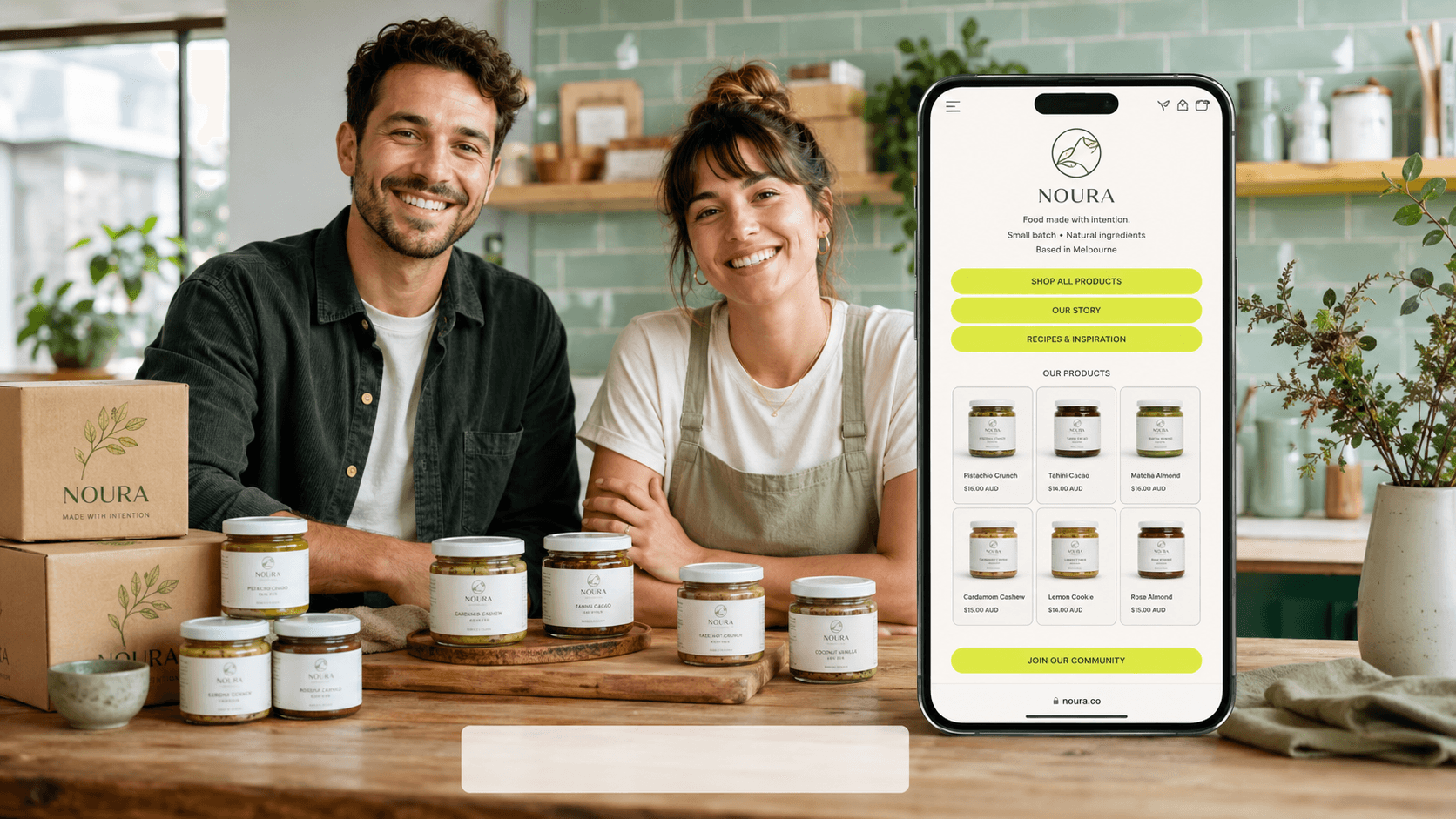 Built for your brand, not a template.